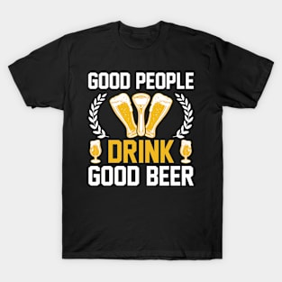 Good Friends Great Beer T Shirt For Women Men T-Shirt